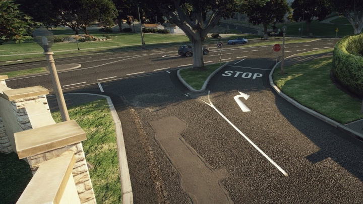 دانلود ماد European Road Textures برای GTA V