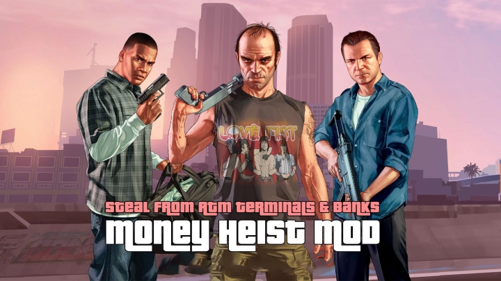 دانلود Money Heist Script Mod برای GTA V