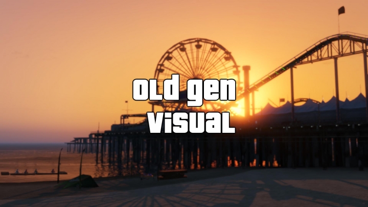 دانلود پچ گرافیکی Old Gen Visual برای GTA V